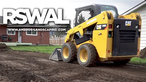 can a walk behind skid steer level your backyard|Tips for Grading Your Yard With a Skid Steer .